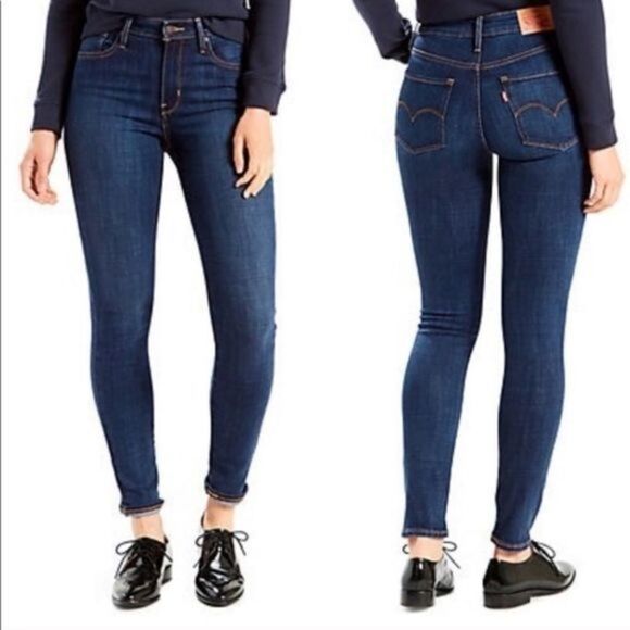 Levi’s. NWOT. 721 high rise skinny denim - Picture 2 of 7